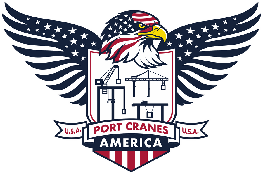 Port Cranes of America eagle logo